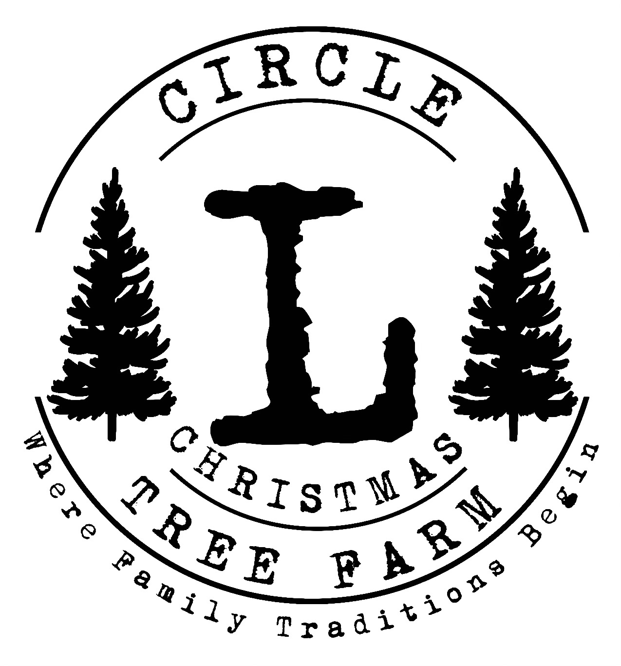 Circle L Christmas Tree Farm Logo