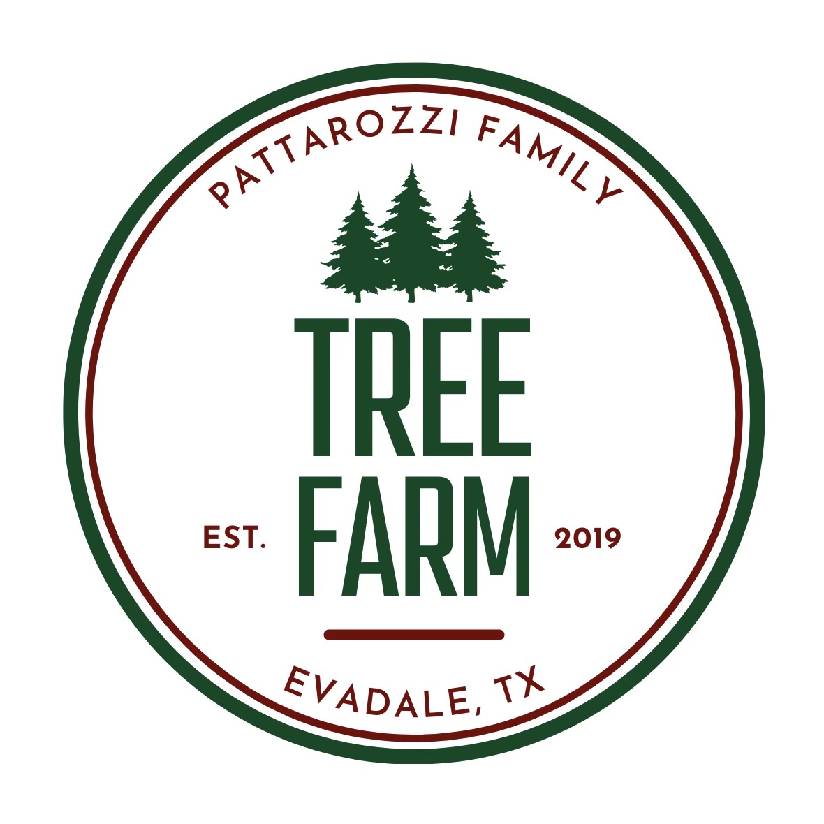 Pattarozzi Family Tree Farm Logo