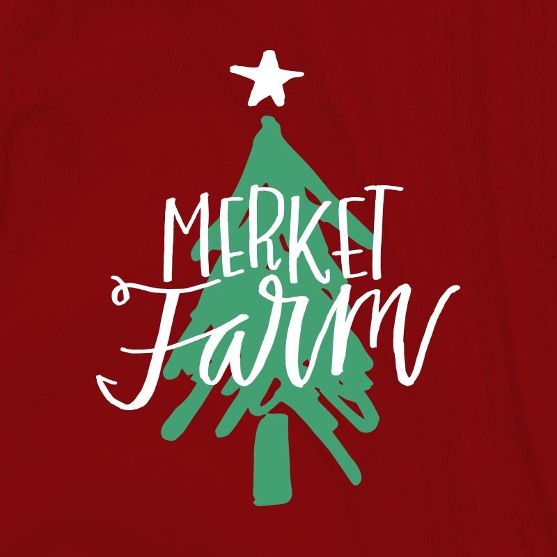 Merket Christmas Tree Farm Logo